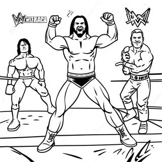 Pagina Para Colorir Dos Superstars Da Wwe Em Acao 38327-31872