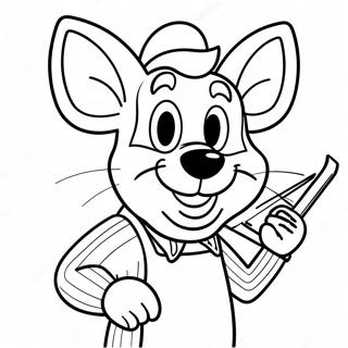 Pagina Para Colorir Do Chuck E Cheese 3860-3122