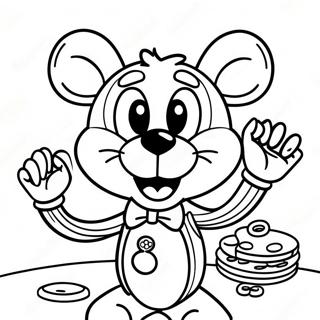 Pagina Para Colorir Do Chuck E Cheese 3860-3123