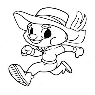 Pagina Para Colorir Do Speedy Gonzales Correndo Rapido 38767-32222