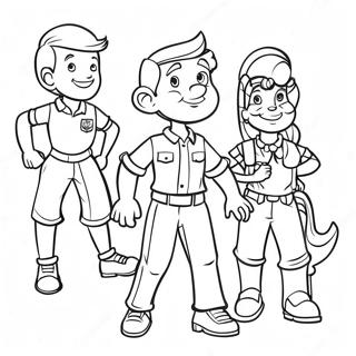 Pagina Para Colorir De Personagens Divertidos Do Vbs 38777-32230