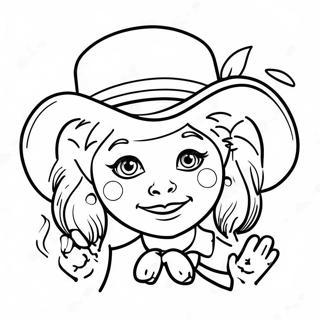 Pagina Para Colorir Da Menina Leprechaun 39026-32419