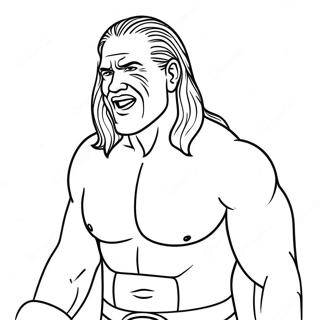 Pagina Para Colorir Da Wwe 39036-32422