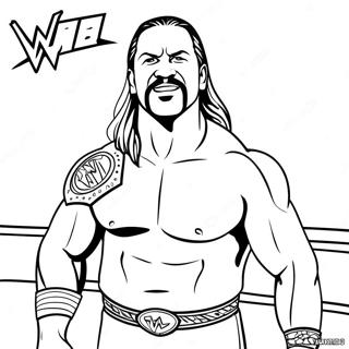 Pagina Para Colorir Da Wwe 39036-32423