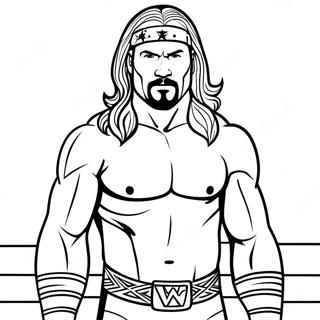 Pagina Para Colorir Da Wwe 39036-32424