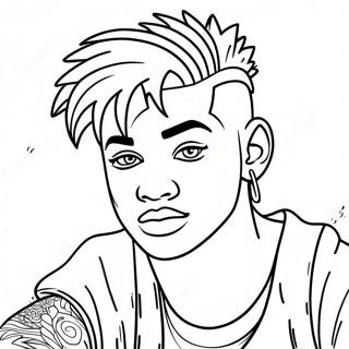 Pagina Para Colorir Xxxtentacion 39097-32470