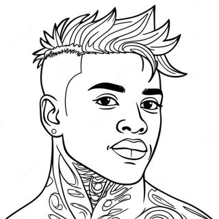 Pagina Para Colorir Xxxtentacion 39097-32471