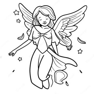 Pagina Para Colorir Da Fada Anjo Caido Mistica 39148-32509