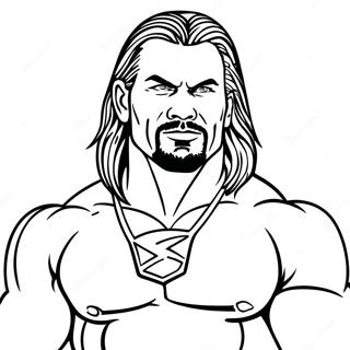 Pagina Para Colorir Da Wwe 39187-32536