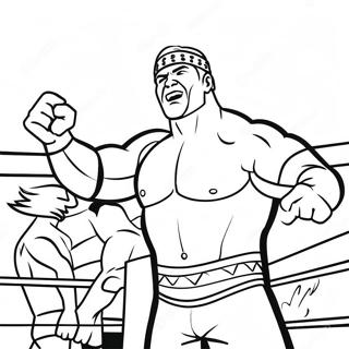 Pagina Para Colorir Dos Superstars Da Wwe Em Acao 39188-32542