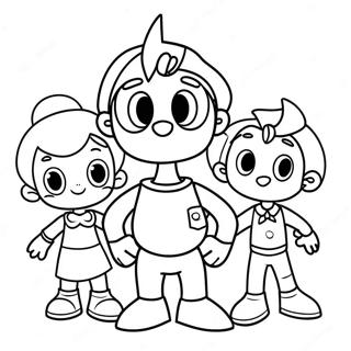 Pagina Para Colorir Da Aventura Dos Personagens Do Cyberchase 39308-32644