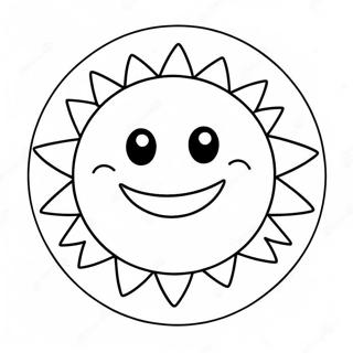 Pagina Para Colorir Do Sol Feliz Com Rosto Sorridente 39328-32656