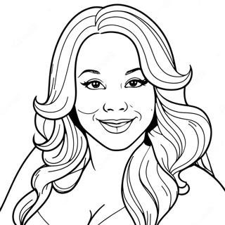 Pagina Para Colorir Da Mariah Carey 39377-32678