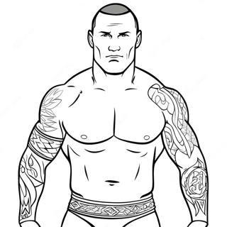 Pagina Para Colorir Do Randy Orton Wwe 39387-32695