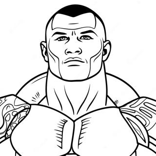 Randy Orton Em Acao Pagina Para Colorir 39388-32703