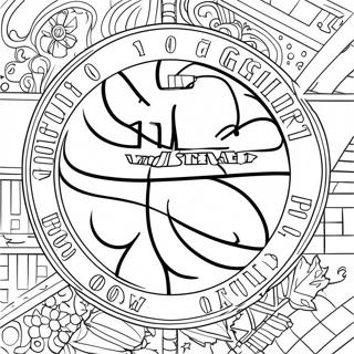 Pagina Para Colorir Do Logo Da Nba 39427-32723