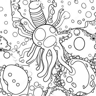 Pagina Para Colorir De Bacterias 39457-32752