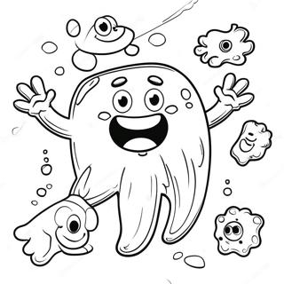 Pagina Para Colorir De Bacterias Amigaveis Em Desenho 39458-32767