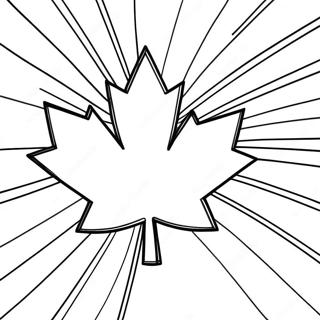 Pagina Para Colorir Da Bandeira Do Canada 39517-32798