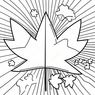 Pagina Para Colorir Da Bandeira Do Canada 39517-32800