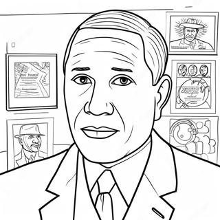 Pagina Para Colorir Do Inventor Garrett Morgan 39528-32809