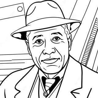 Pagina Para Colorir Do Inventor Garrett Morgan 39528-32812