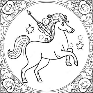 Pagina Para Colorir Do Signo Do Zodiaco Sagitario 39537-32818