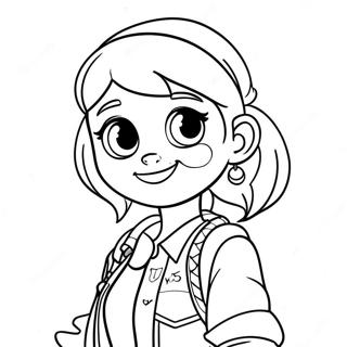 Pagina Para Colorir Da Marinette Miraculous 39567-32838