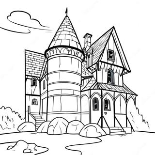 Pagina Para Colorir Da Casa Gryffindor 39578-32860