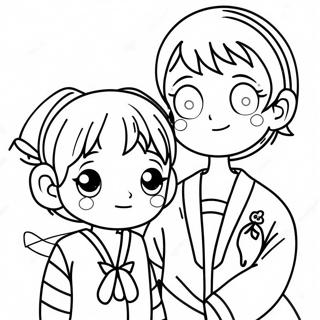 Pagina Para Colorir Personagens De Oshi No Ko 39598-32867