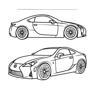 Pagina Para Colorir Carro Esportivo Da Lexus 39608-32873