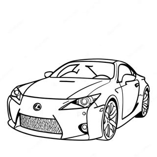 Pagina Para Colorir Carro Esportivo Da Lexus 39608-32875