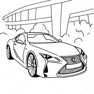 Pagina Para Colorir Carro Esportivo Da Lexus 39608-32876