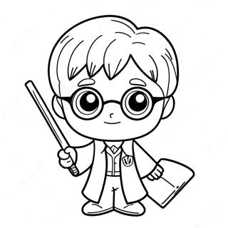 Pagina Para Colorir Harry Potter Chibi 39637-32895