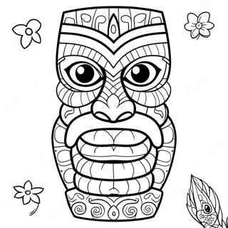 Pagina Para Colorir Tiki 39767-32991