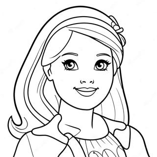 Pagina Para Colorir Da Barbie Skipper 39787-33008