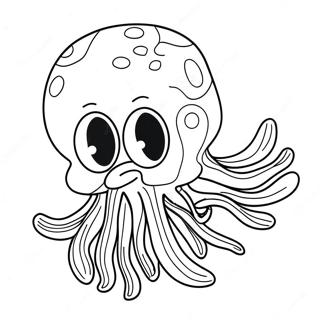 Pagina Para Colorir Da Medusa Do Spongebob 39797-33014