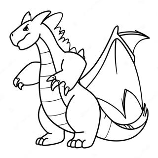 Pagina Para Colorir Do Charizard Soltando Fogo 39838-33054