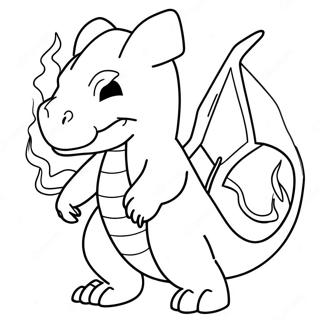 Pagina Para Colorir Do Charizard Soltando Fogo 39838-33055