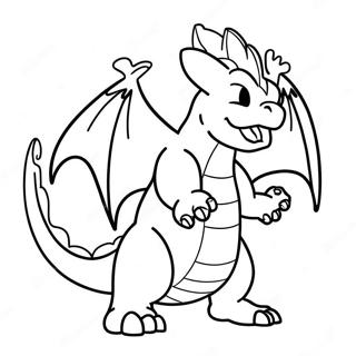 Pagina Para Colorir Do Charizard Soltando Fogo 39838-33056