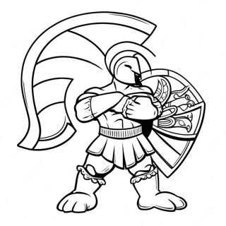 Pagina Para Colorir Da Mascote Dos Spartans De Michigan State 39878-33083