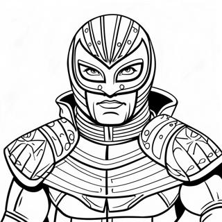 Pagina Para Colorir Do Dominik Mysterio 39887-33095