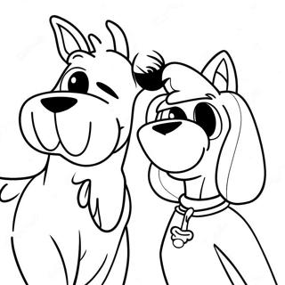 Pagina Para Colorir Do Scooby Doo E Shaggy Groovy 39918-33123