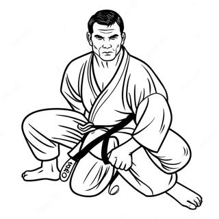 Pagina Para Colorir Jiu Jitsu 40107-33262