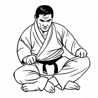 Pagina Para Colorir Jiu Jitsu 40107-33263