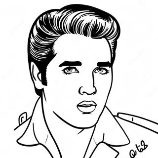 Pagina Para Colorir Elvis 4010-3243