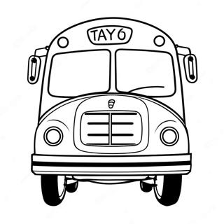 Pagina Para Colorir Tayo O Pequeno Onibus 40127-33278