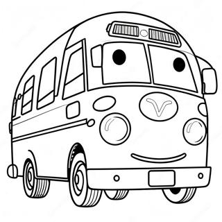 Pagina Para Colorir Tayo O Pequeno Onibus 40127-33280