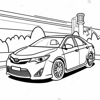 Pagina Para Colorir Toyota Camry 40157-33306