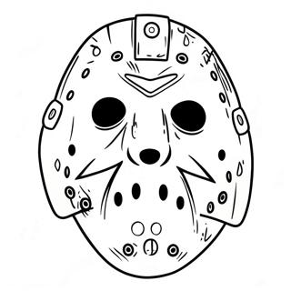 Pagina Para Colorir Mascara De Jason Voorhees 40188-33339